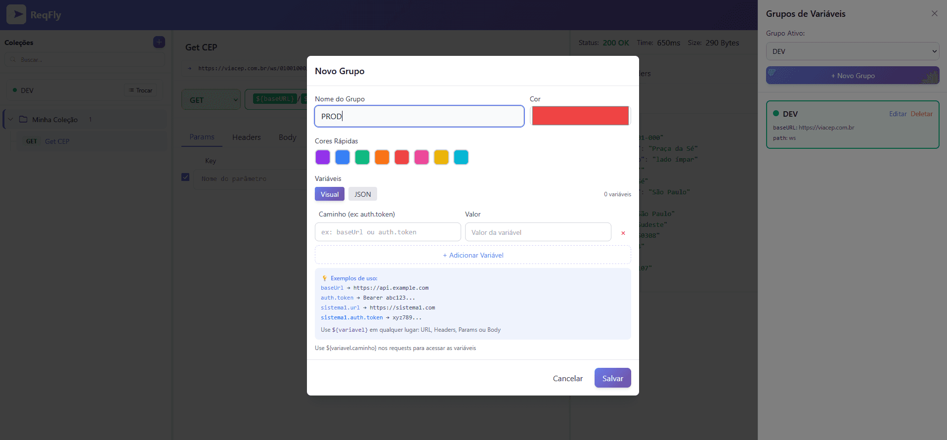ReqFly Collections Management